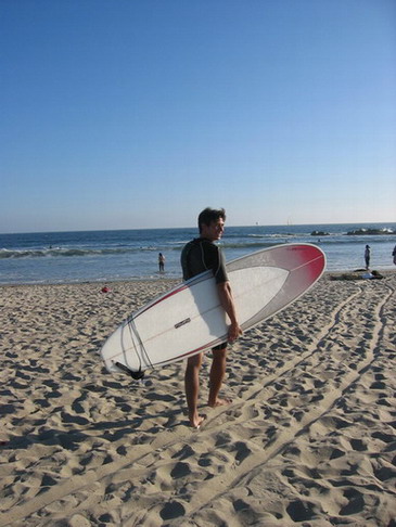 Surf à Venice beach