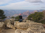 Mily au Grand Canyon